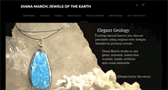 Desktop Screenshot of jewelsoftheearthbydiana.com